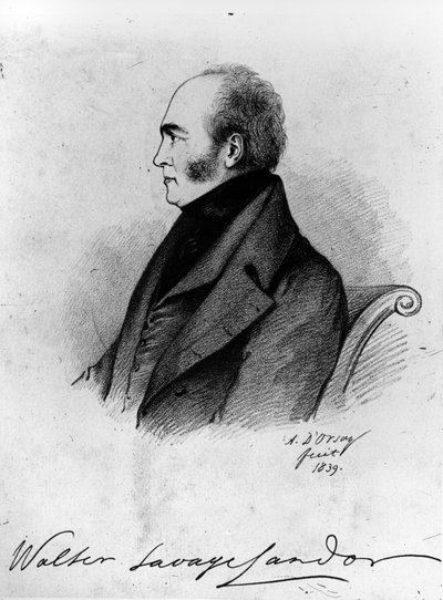Walter Savage Landor by Alfred d